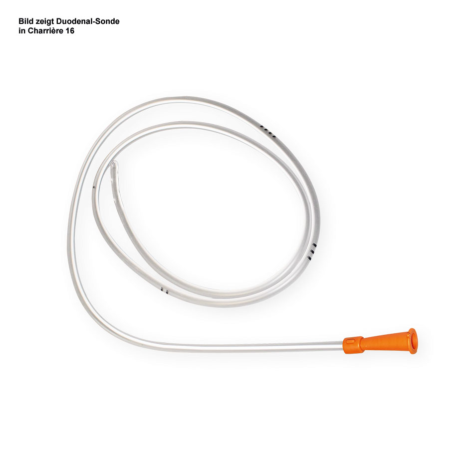 Duodenal-Sonde Ch.16 geschlossene Spitze 4 seitlichen Augen (100 Stck.)