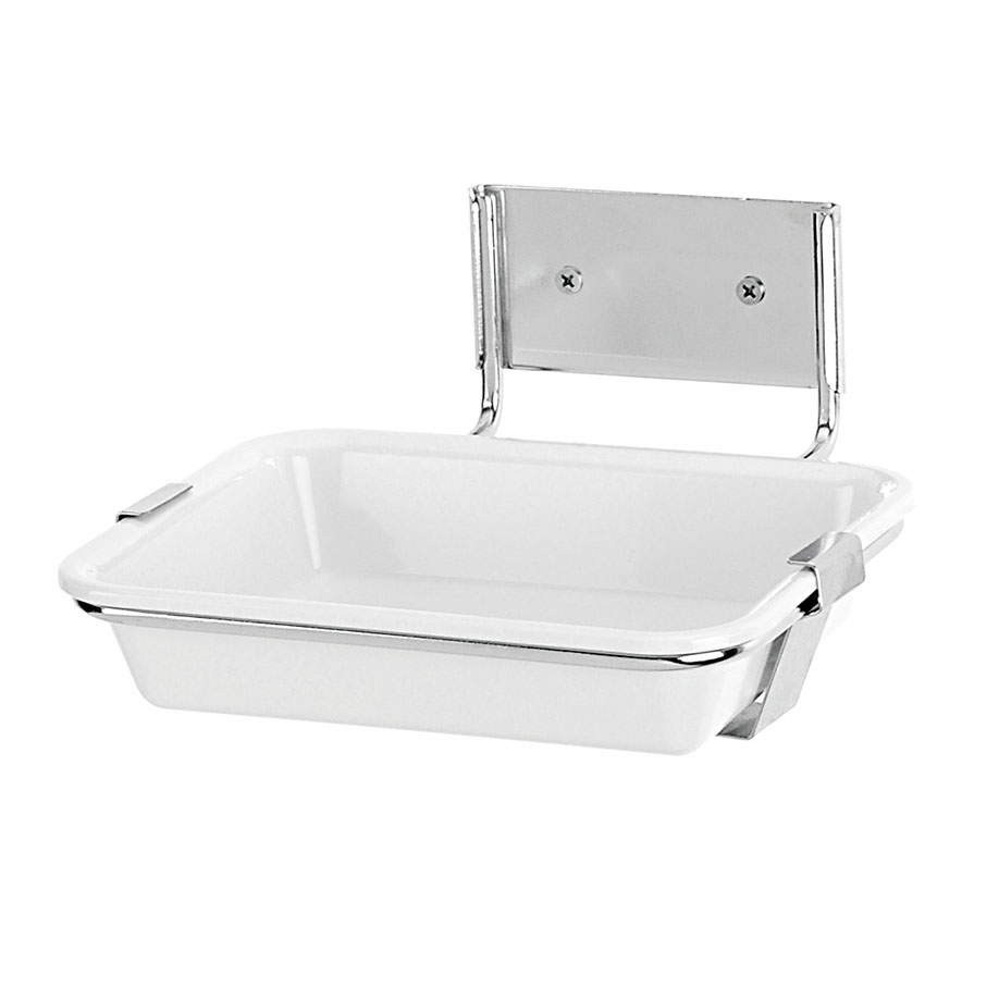 ingo-man classic Schalenhalter SH 3 für Wandmontage, lange Seite zur Wand