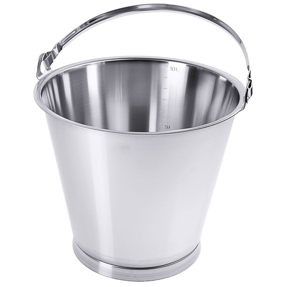 Eimer mit verstärktem Bodenreifen, 10 Ltr., Ø 30 cm, Höhe 26,5 cm