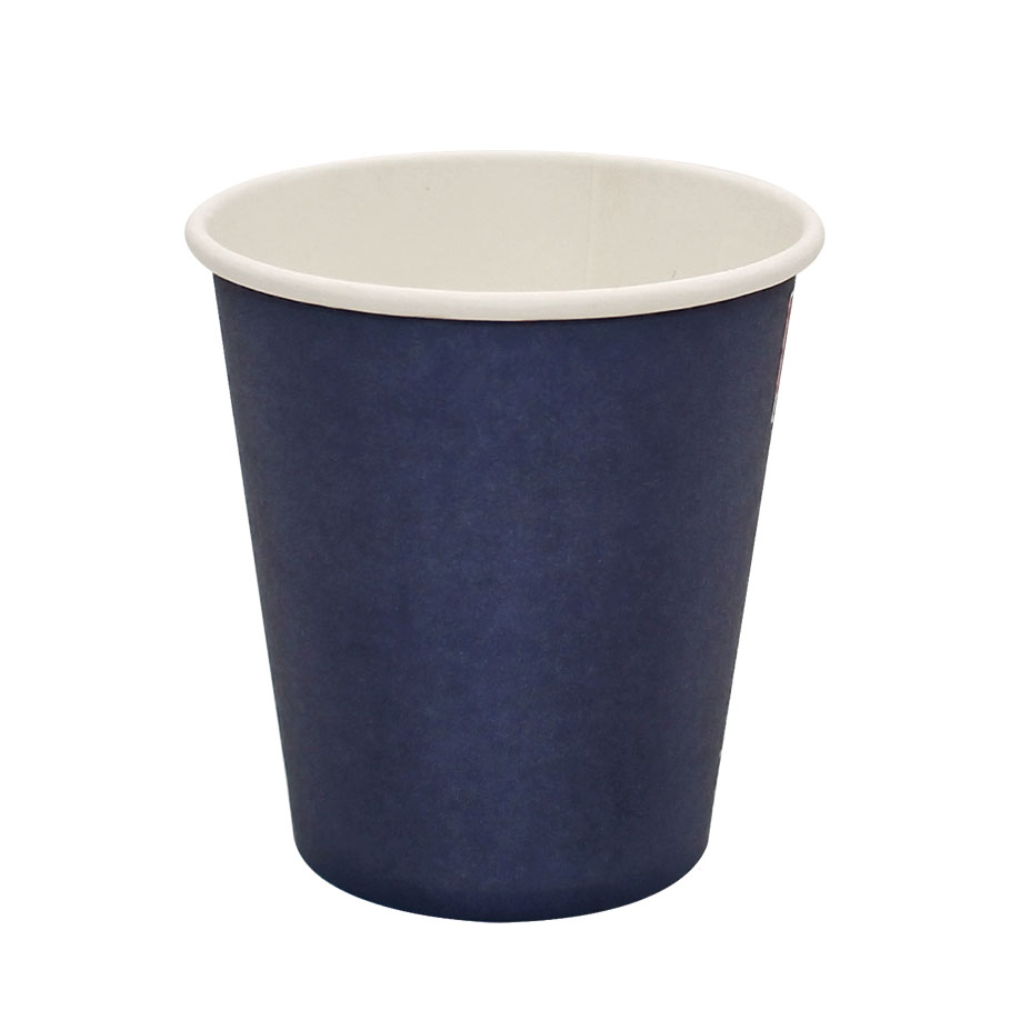 Trinkbecher aus Papier, 180 ml / 200 ml Füllmenge, magic blue (50 Stck.)