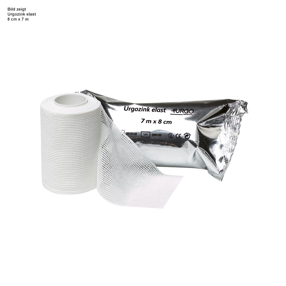 Urgozink elast Zinkleimbinden, 10 m x 10 cm (10 Stck.)