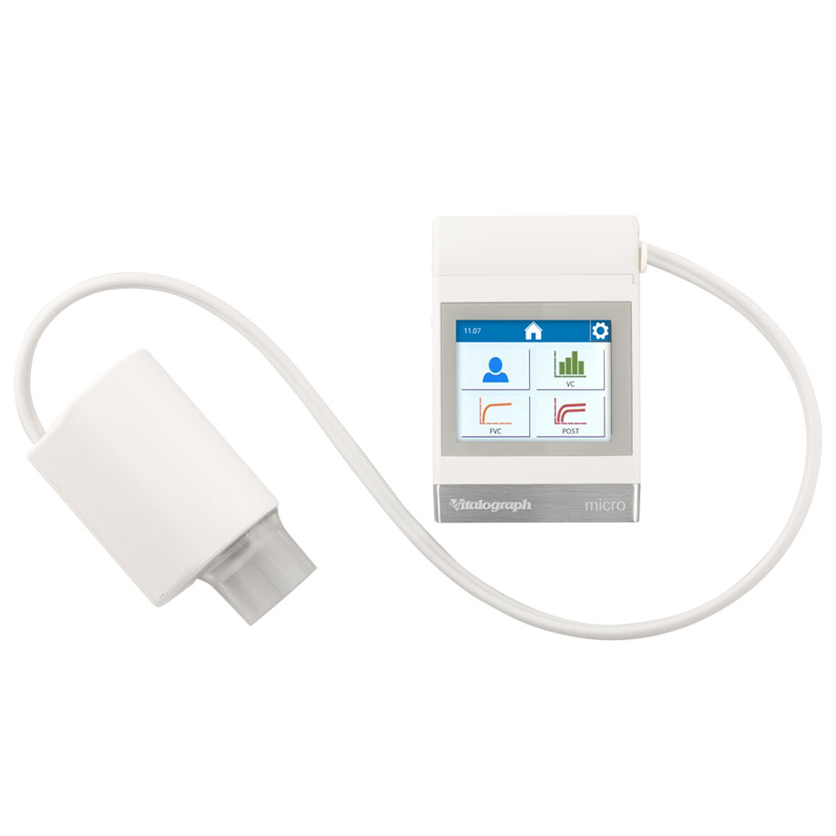 Vitalograph micro Hand-Spirometer mit PDF-Berichtssoftware