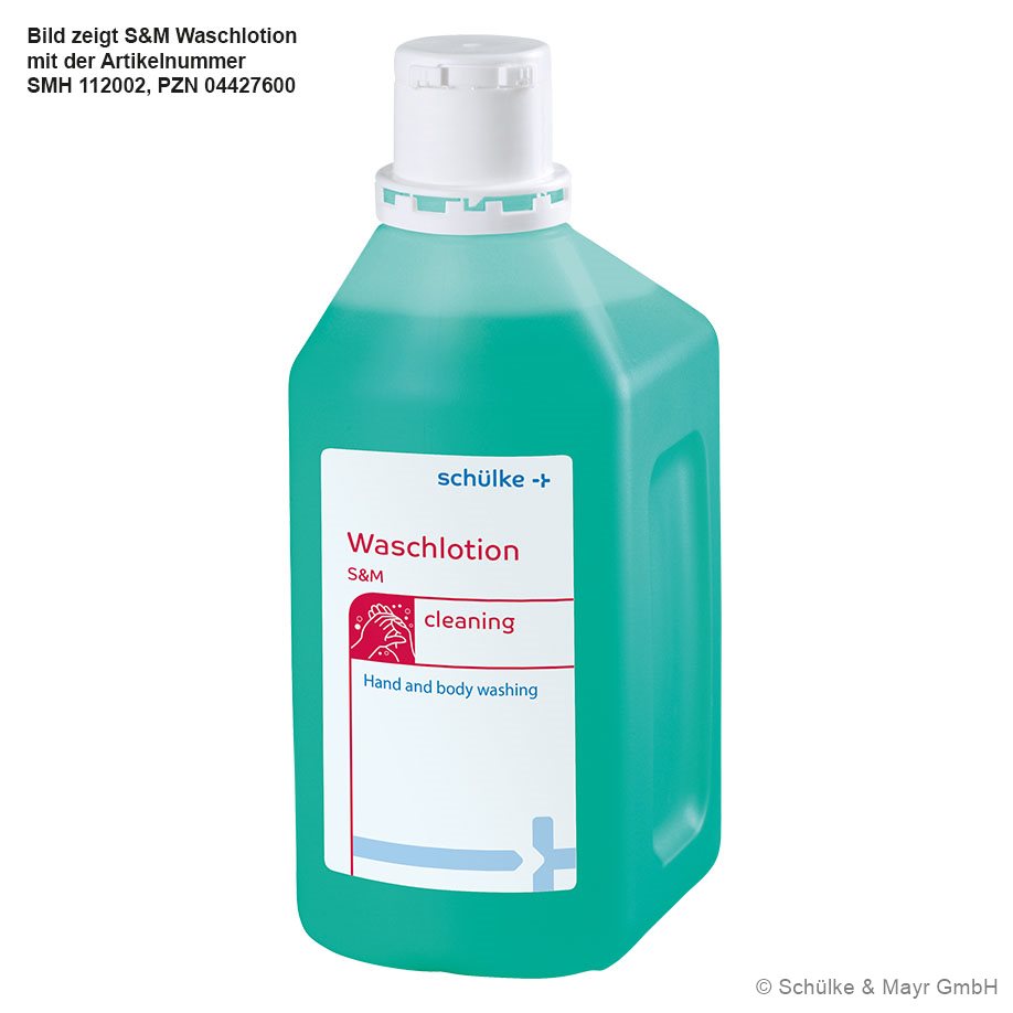 *s&m Waschlotion 1 Ltr. Euroflasche -ausser Handel-/ Alternative: SMH 70004233