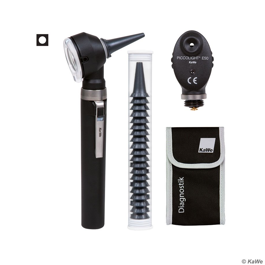 KaWe PICCOLIGHT C/E50 Otoskop-/ Ophthalmoskop-Set night LED 2,5 V