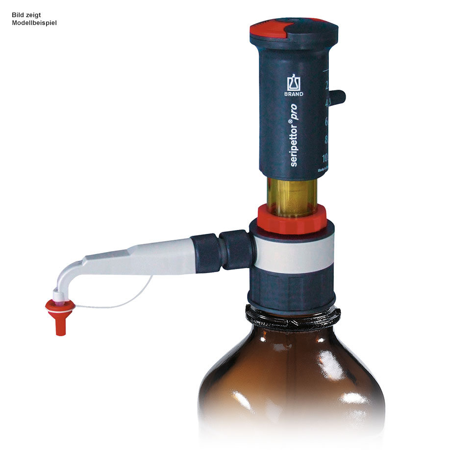 seripettor pro Flaschenaufsatz-Dispenser 2,5 - 25 ml