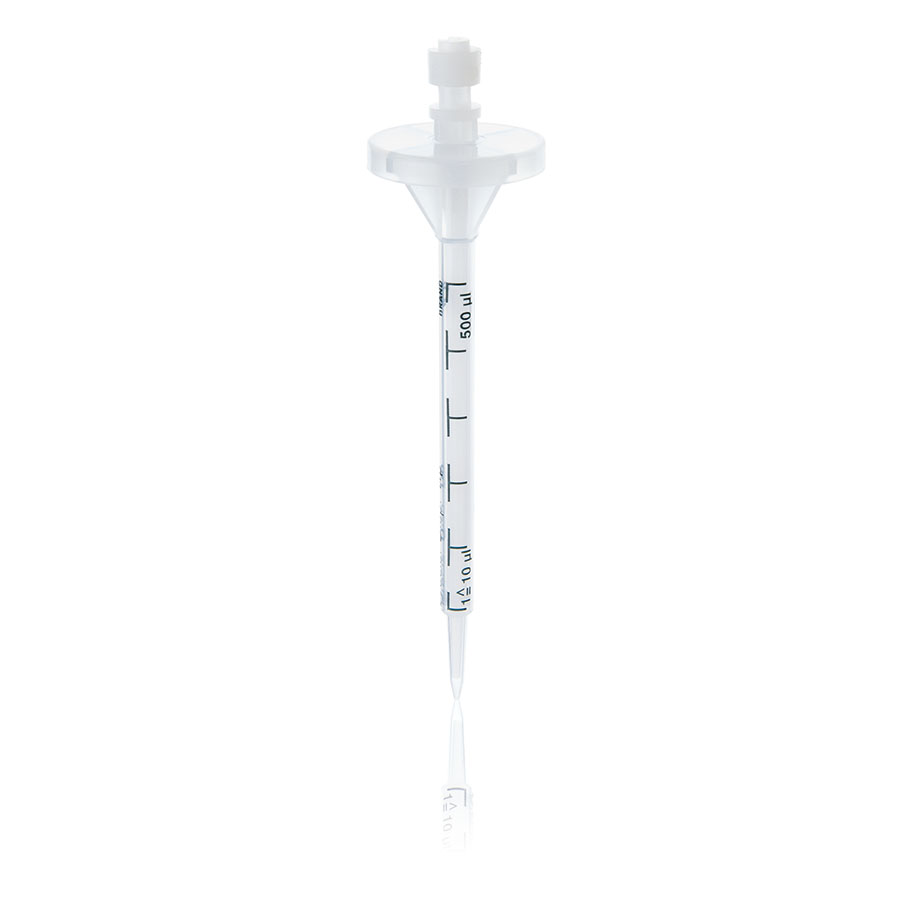 PD-Tips II, lose, unsteril, 0,5 ml, Kolben PE-HD, Zylinder PP