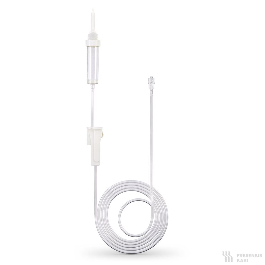 Infusionsgerät Novofusion LL, Schlauch 180 cm, mit Tropfkammer