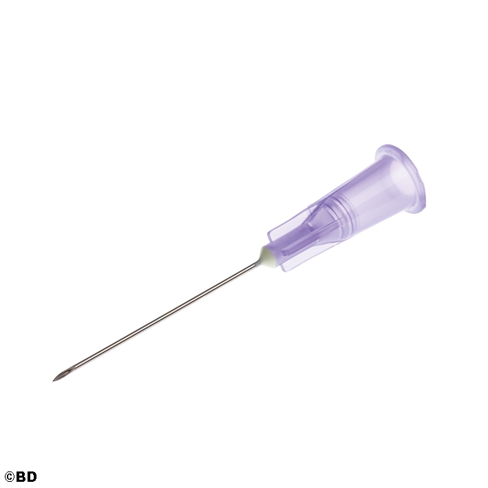 BD Microlance 3 Einmal-Kanülen Nr. 17, 0,55 x 25 mm, lila (100 Stck.)