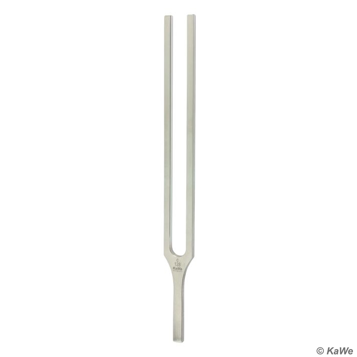Stimmgabel nach Hartmann c 128 Hz ohne Dämpfer