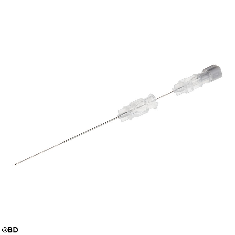 BD Spinalkanüle 27 G 3 1/2'', 0,4 x 90 mm, im Set mit Einführkanüle