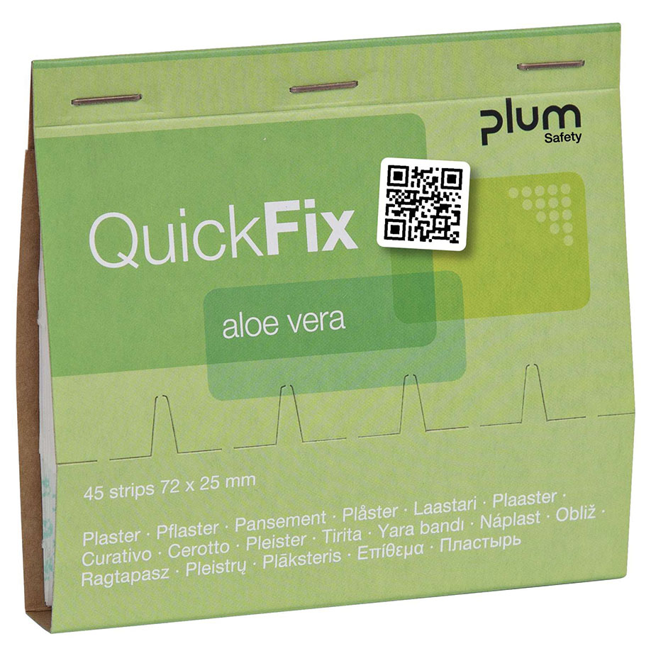 QuickFix Aloe Vera Refill Pflaster (45 Strips)