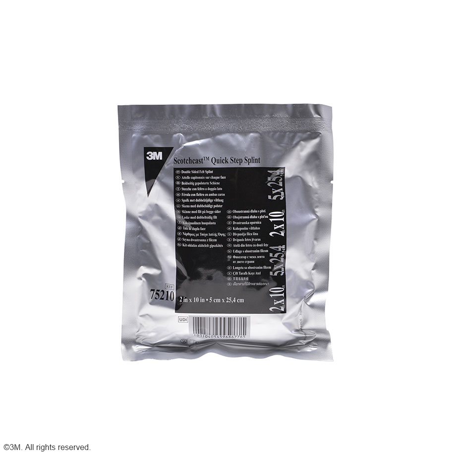 3M Scotchcast Quick Step Splint, Fertigschienen 5,1 x 25,4 cm (10 Stck.)