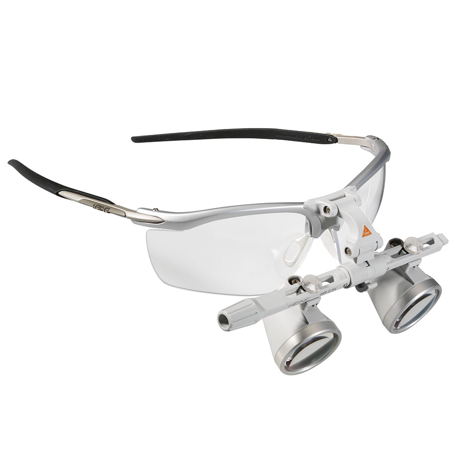 Binokularlupenset A HR 2.5x/420 mm mit i-View Lupenträger