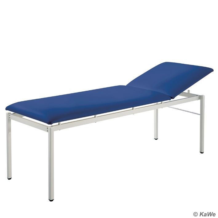 Untersuchungs-/Praxisliege Classic, blau pulverbeschichtet, 195 x 65 x 65 cm