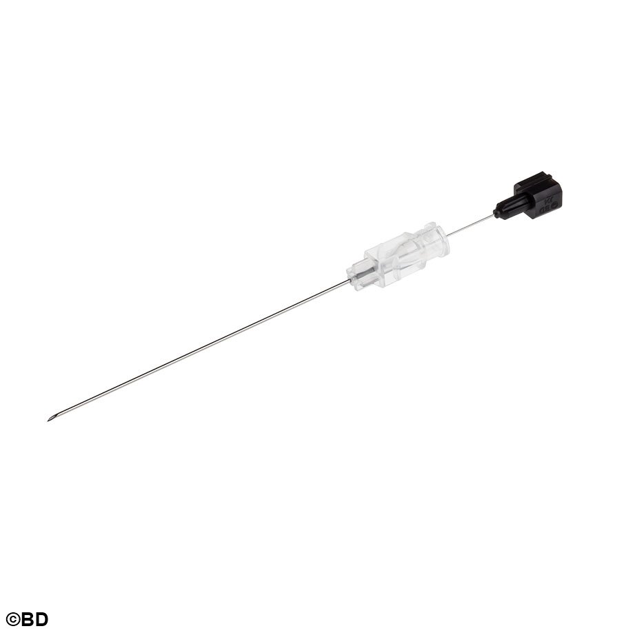 BD Spinalkanülen 22 G x 2 1/2'', 0,7 x 64 mm, schwarz (25 Stck.)