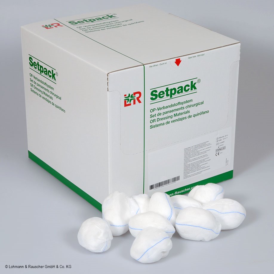 Setpack Tupfer RK steril Gr. 4 eigroß (10 Stck.)