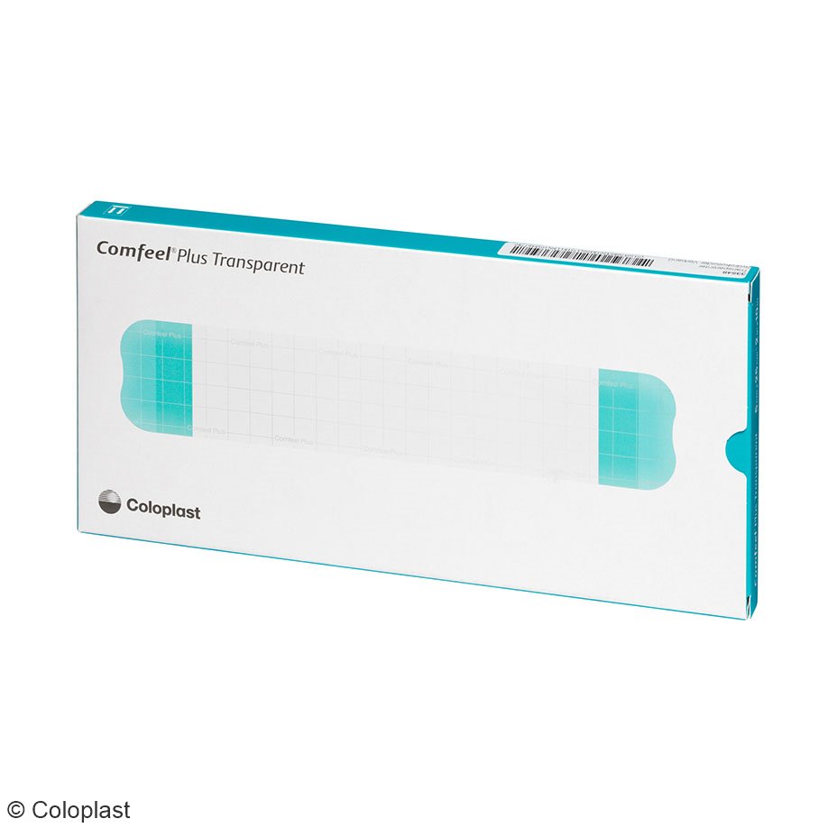 Comfeel Plus Transparent Wundverband steril, 5 x 25 cm (10 Stck.)