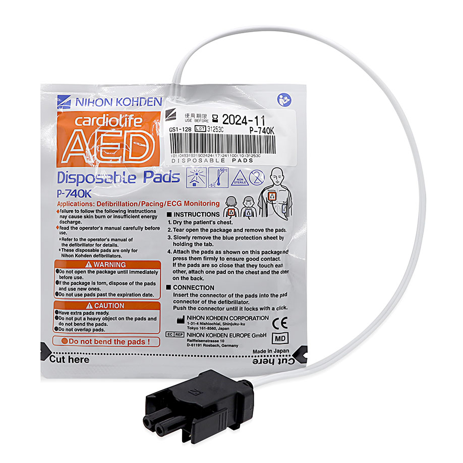 Defi/AED-Einmal-Pads Cardiolife für Kinder/Erwachsene