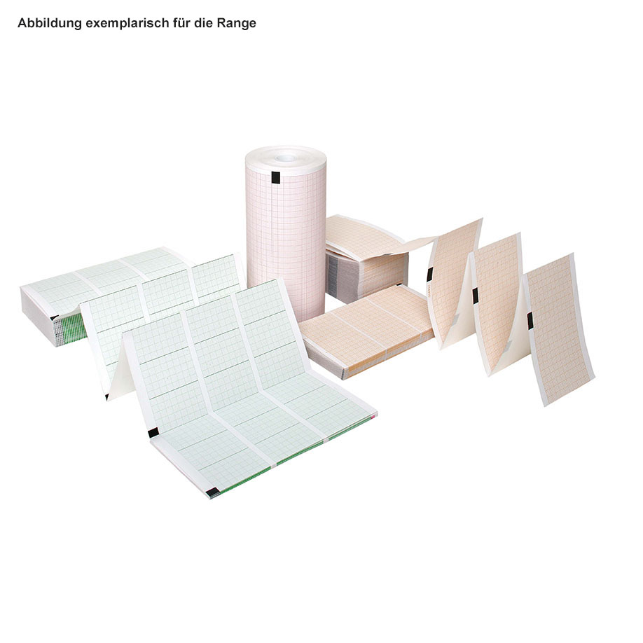 Schiller EKG-Papier Cardiovit AT-5, 135 mm x 140 mm (108 Bl.)