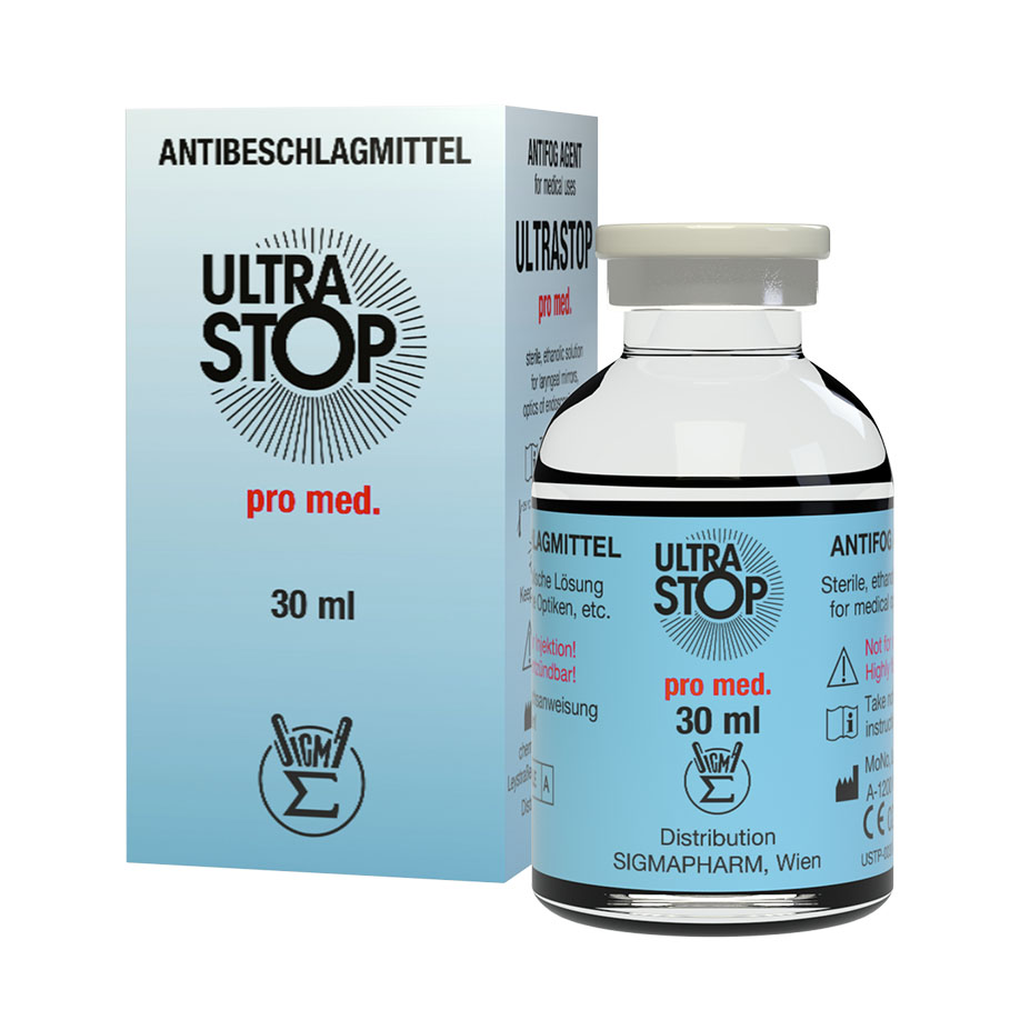 ULTRASTOP pro med. steril 30 ml Durchstichflasche, Antibeschlagmittel