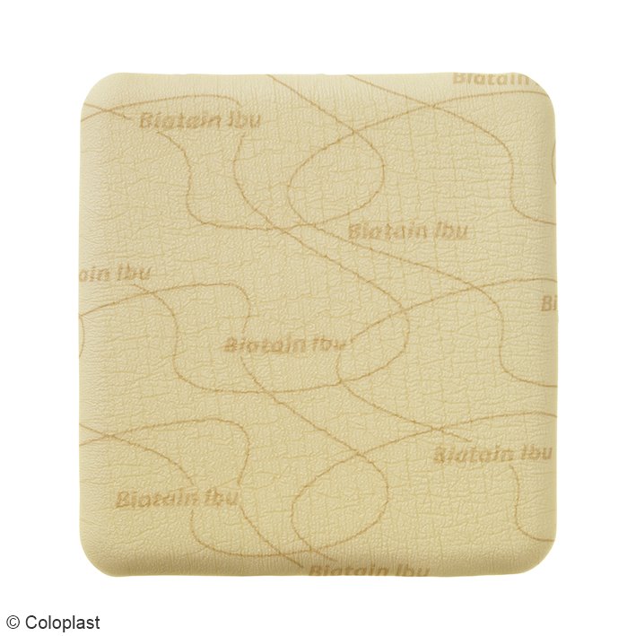 Biatain-Ibu-Schaumverband, mit 0,5mg/cm² Ibuprofen, steril, 10 x 10 cm (5 Stck.)