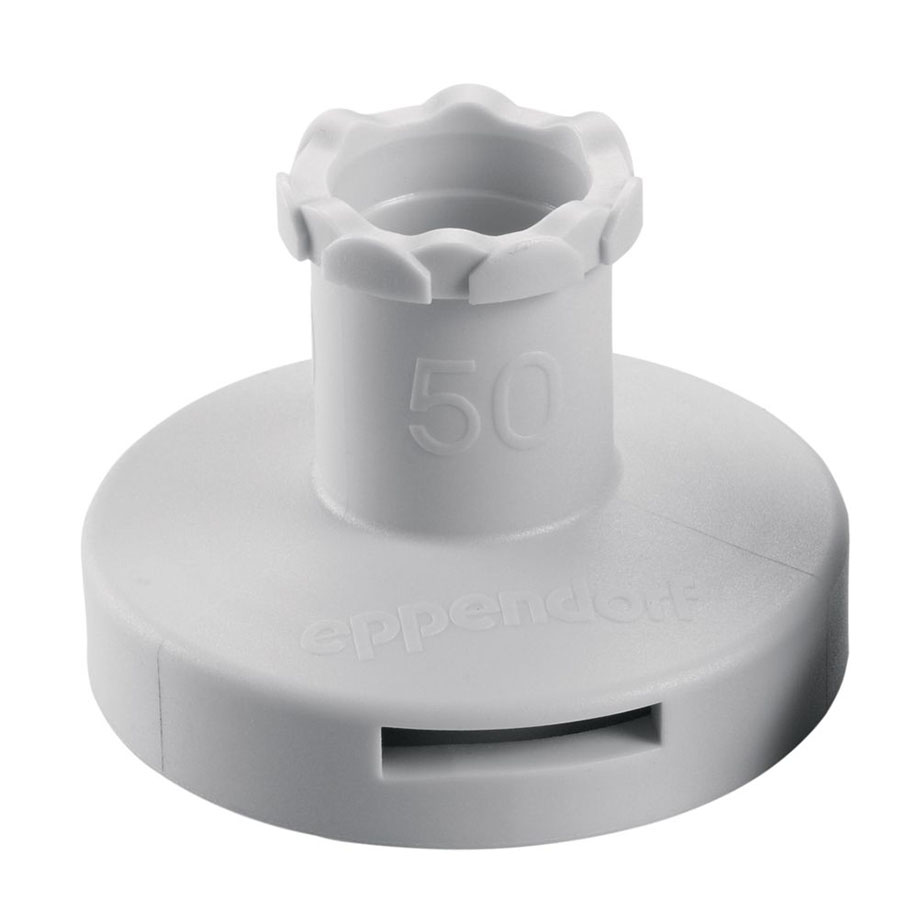 50 ml-Adapter helllgrau für Combitips advanced