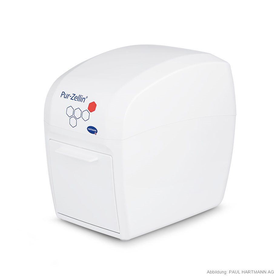 Pur-Zellin-Box, leer, Zellstofftupferspender