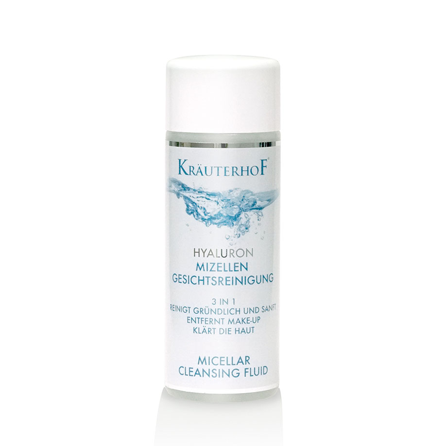 KräuterhoF Hyaluron Mizellen Gesichtsreinigung 3-in-1, 200 ml