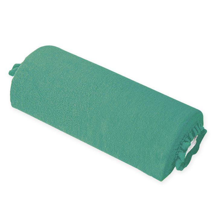 Nackenrollenbezug Frottee jade, für Halbrollen 40 cm