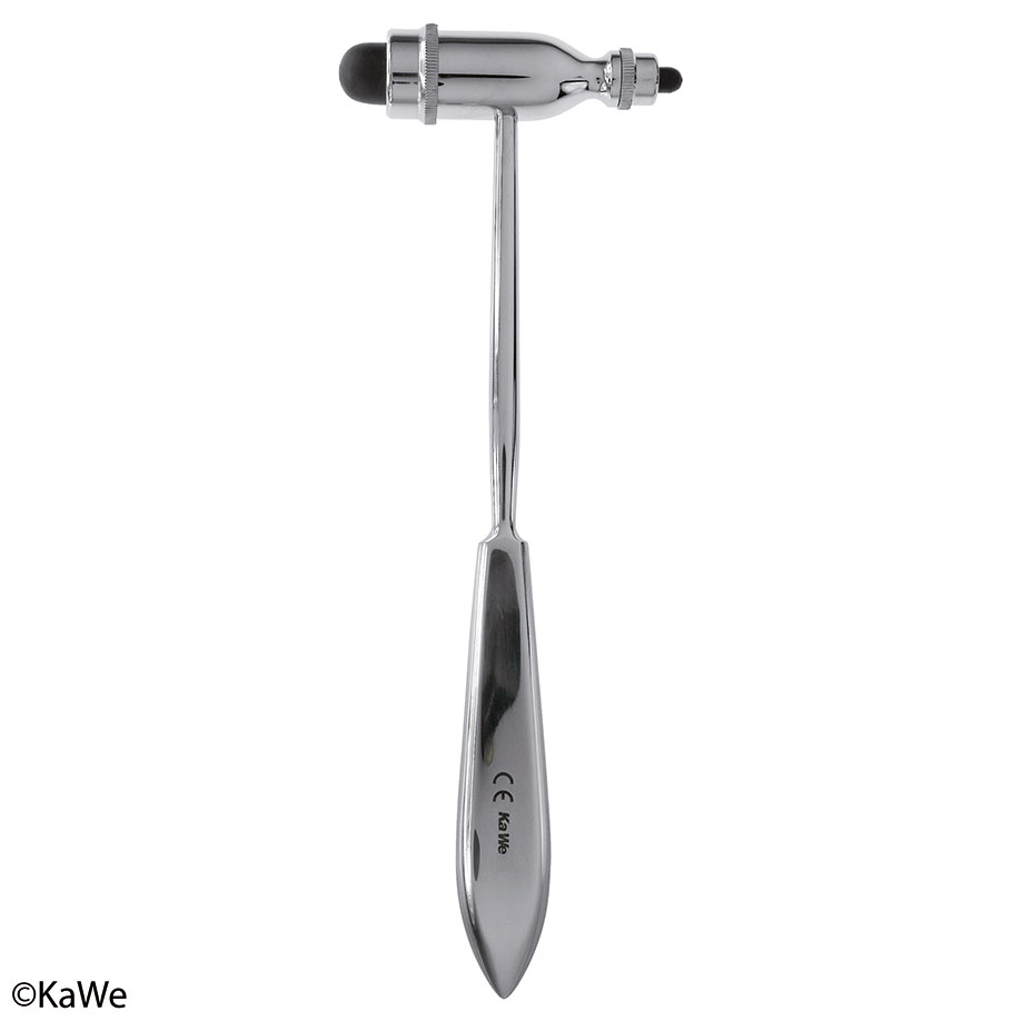 Reflexhammer nach Troemner, schwer mit Metallgriff