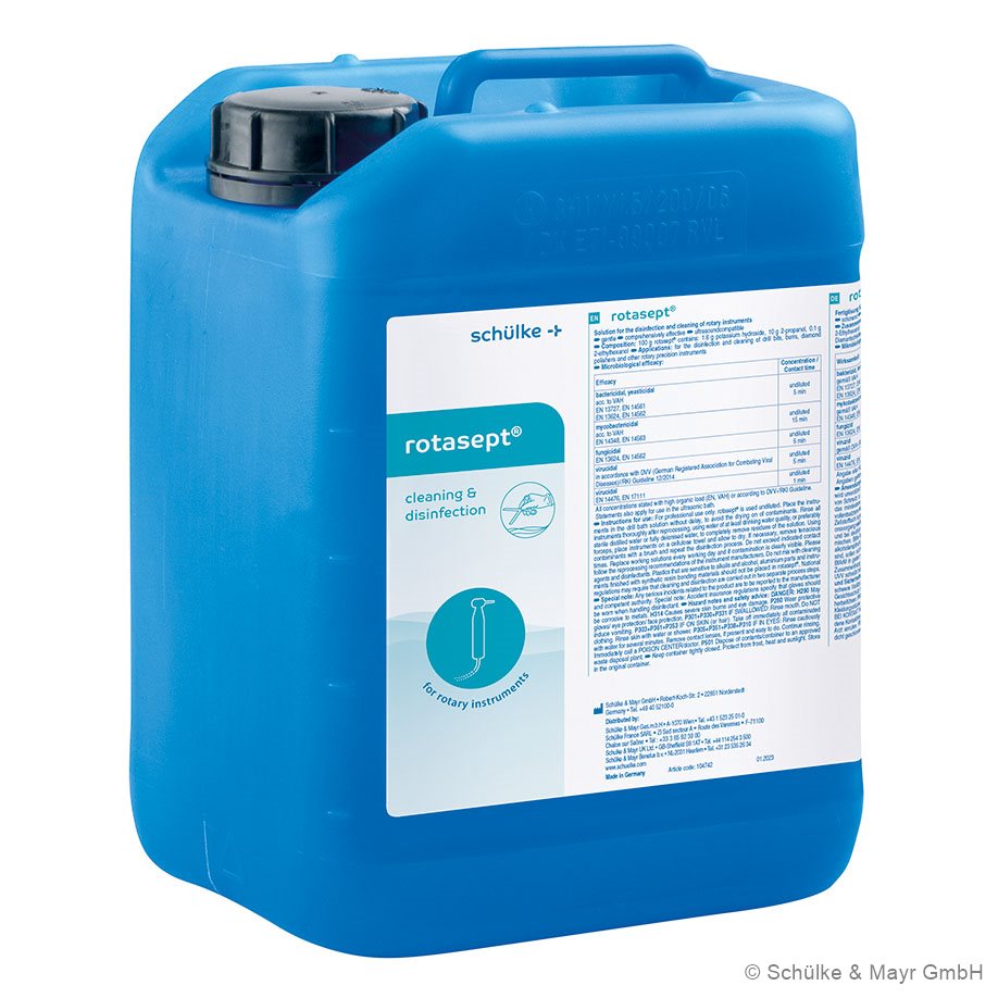 rotasept Bohrerbad 5 Ltr. Instrumentendesinfektion