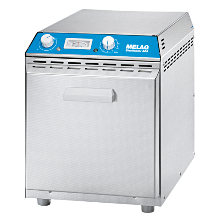 Heißluft-Sterilisator 205 mit Halterung für 3 Kassetten