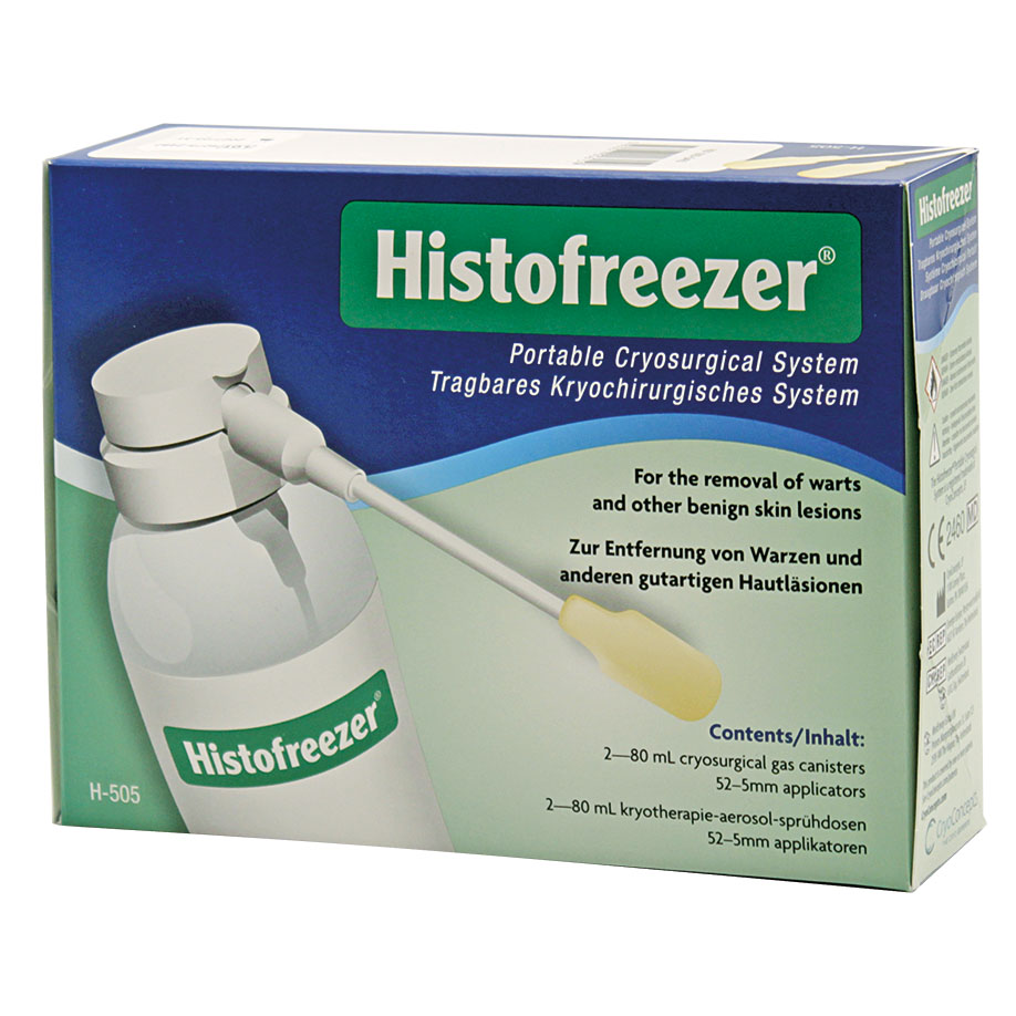 Histofreezer medium Warzenentferner 2 Dosen à 80 ml + 52 Applikatoren à 5 mm