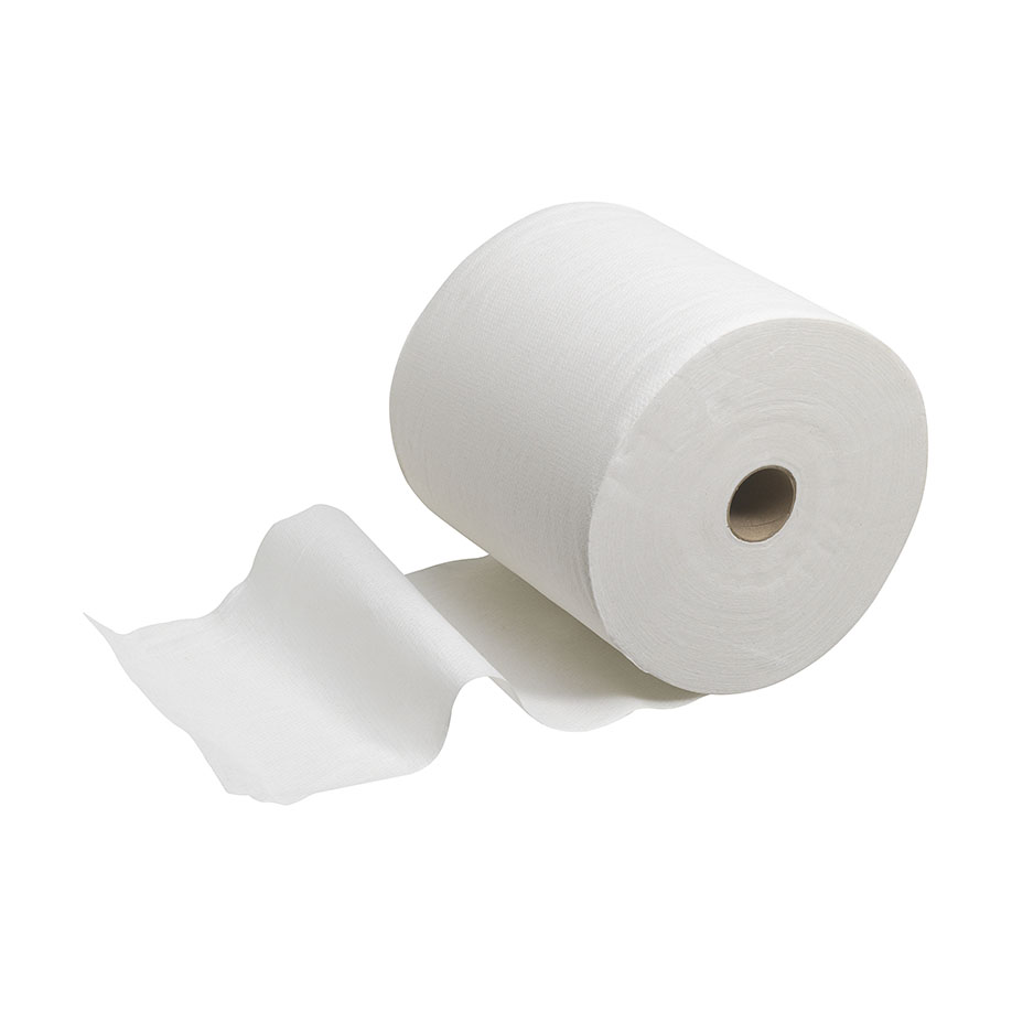 SCOTT Performance Rollenhandtücher, 1-lagig, weiß, 20 cm x 200 m (6 Rl.)