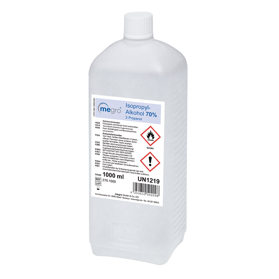 Isopropyl-Alkohol 70 % 1 Ltr. Lösemittel