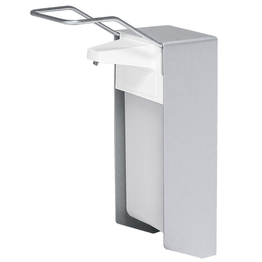 EURO-Armhebel-Wandspender 1000 ml Aluminium, mit langem Armhebel