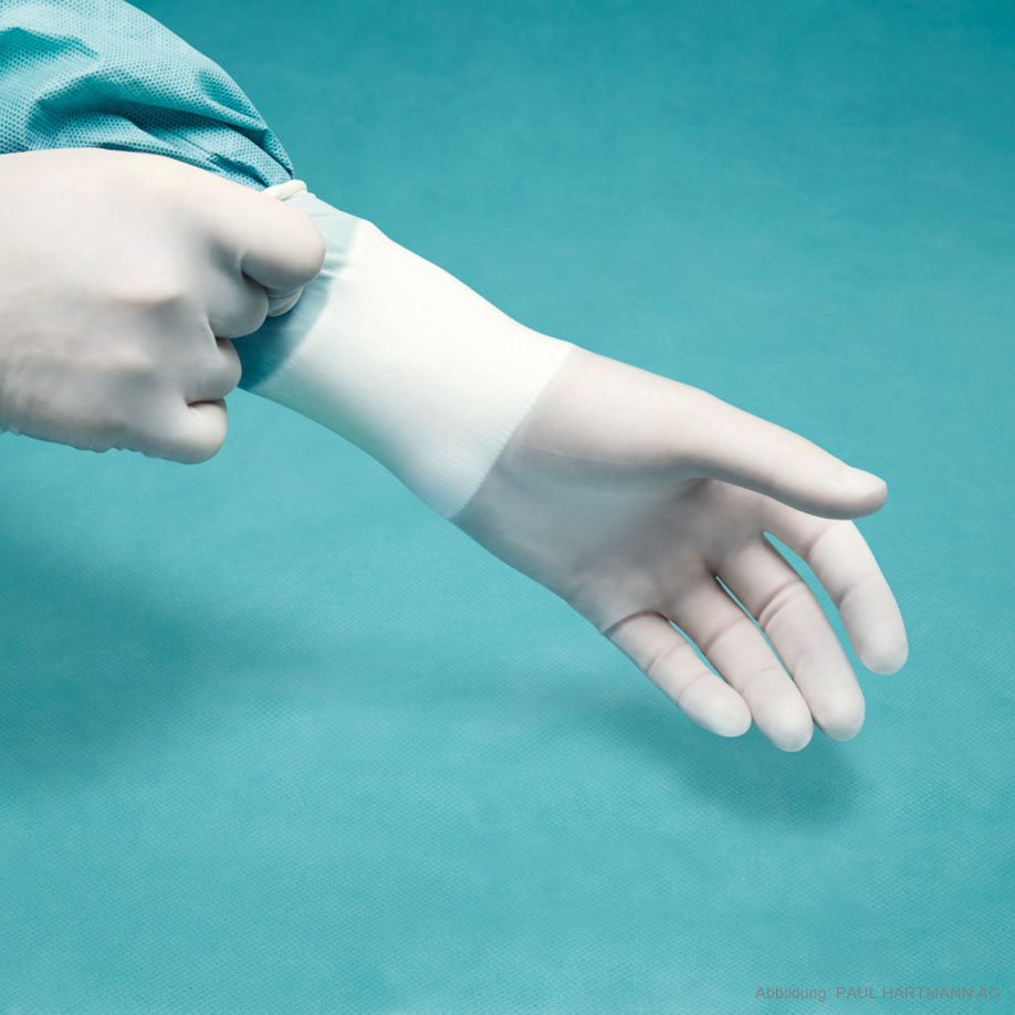 Peha-taft classic OP-Handschuhe latex, puderfrei, steril, Gr. 9,0 (50 Paar)