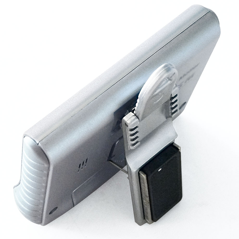 Digital Timer mit großem Display silber