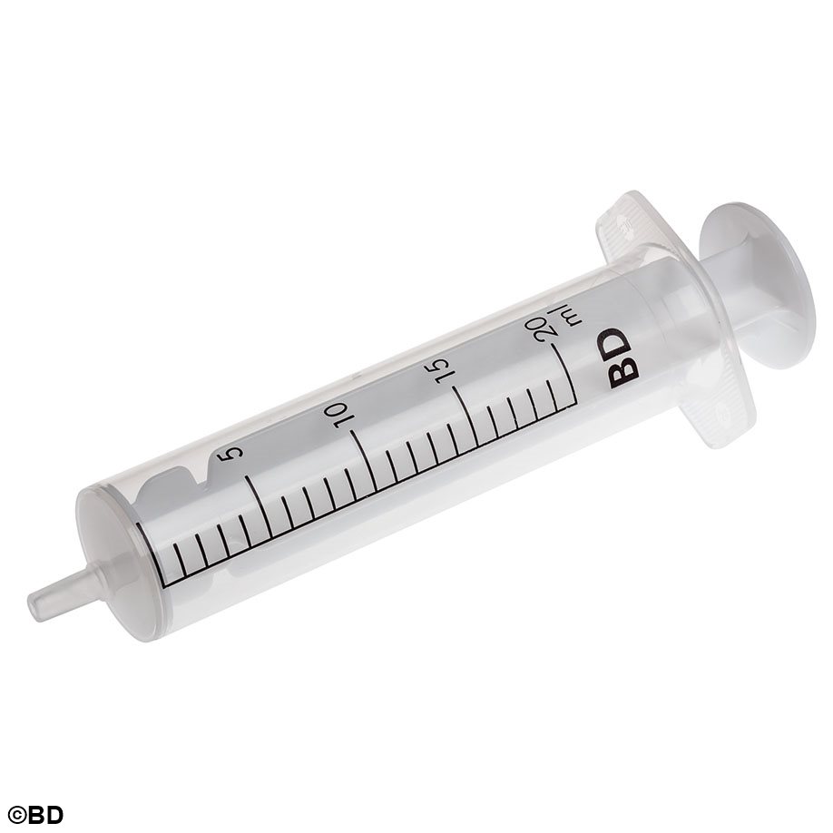 BD Discardit II Einmal-Spritzen 20 ml, Luer, exzentrisch (80 Stck.)