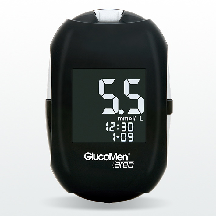 GlucoMen areo Set mmol/dl Blutzuckermessgerät