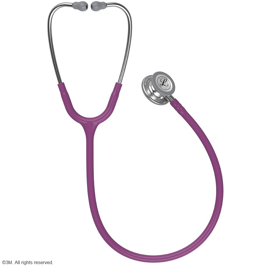 Littmann CLASSIC III Monitoring Stethoskop pflaume