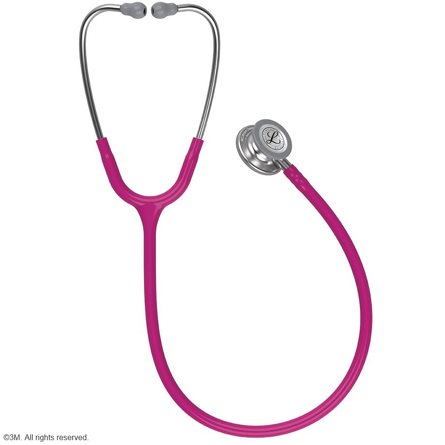 Littmann CLASSIC III Monitoring Stethoskop himbeere