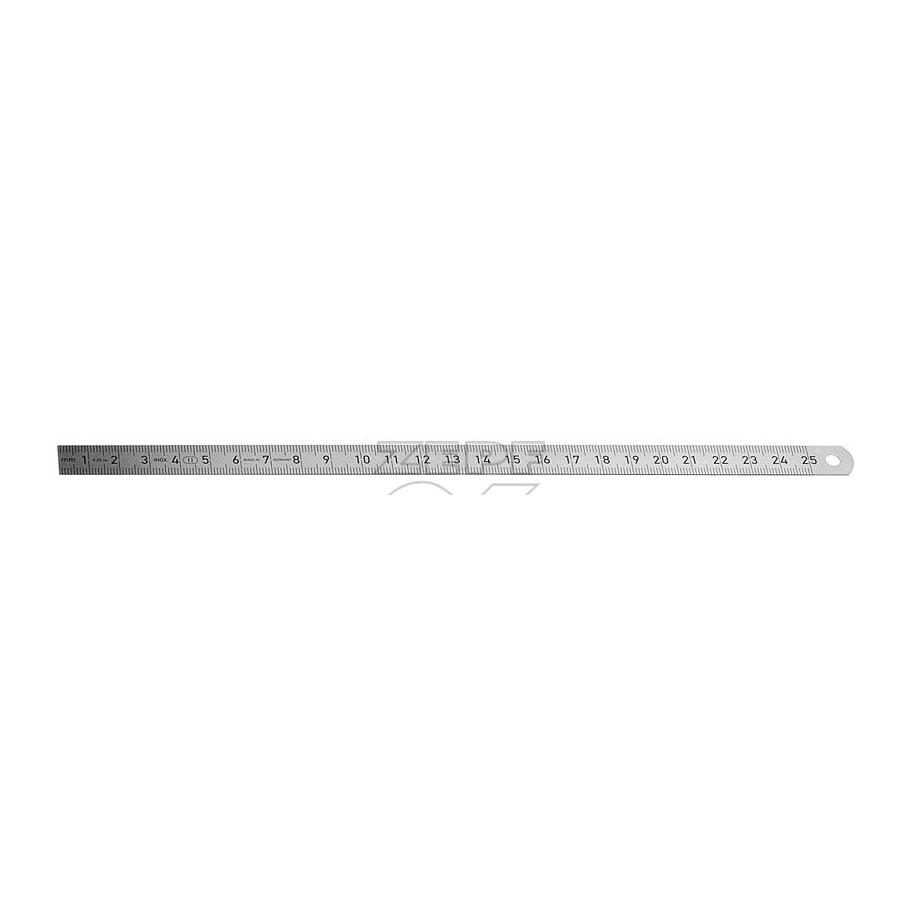Messstab mit Millimeter-Einteilung, 15 cm, nicht kalibriert