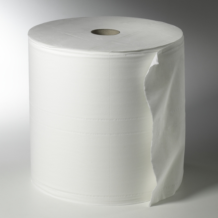 Fripa - Putzrolle 4-lagig hochweiß, Tissue, 36 cm x 380 m