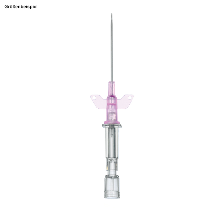 Introcan W Venenverweilkanüle 22 G, 0,9 mm, blau, 25 mm Stichlänge