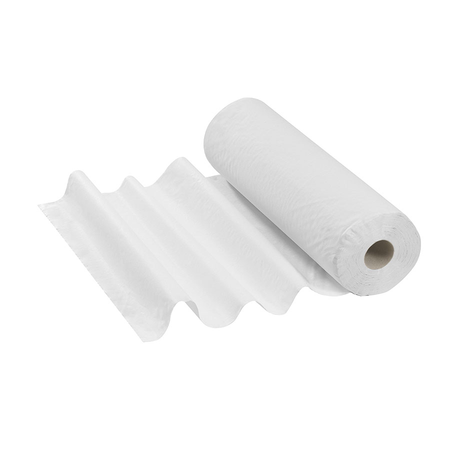 *SCOTT ESSENTIAL Ärzterollen, 1-lagig, weiß, geprägt, 38 x 38,5cm (6 x 200 Bl.) -ausser Handel-/ Alternative: KIM 7343