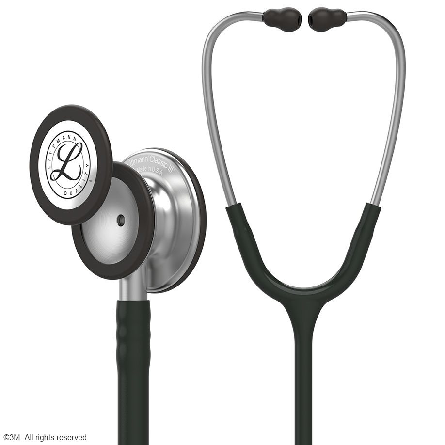 Littmann CLASSIC III Monitoring Stethoskop schwarz