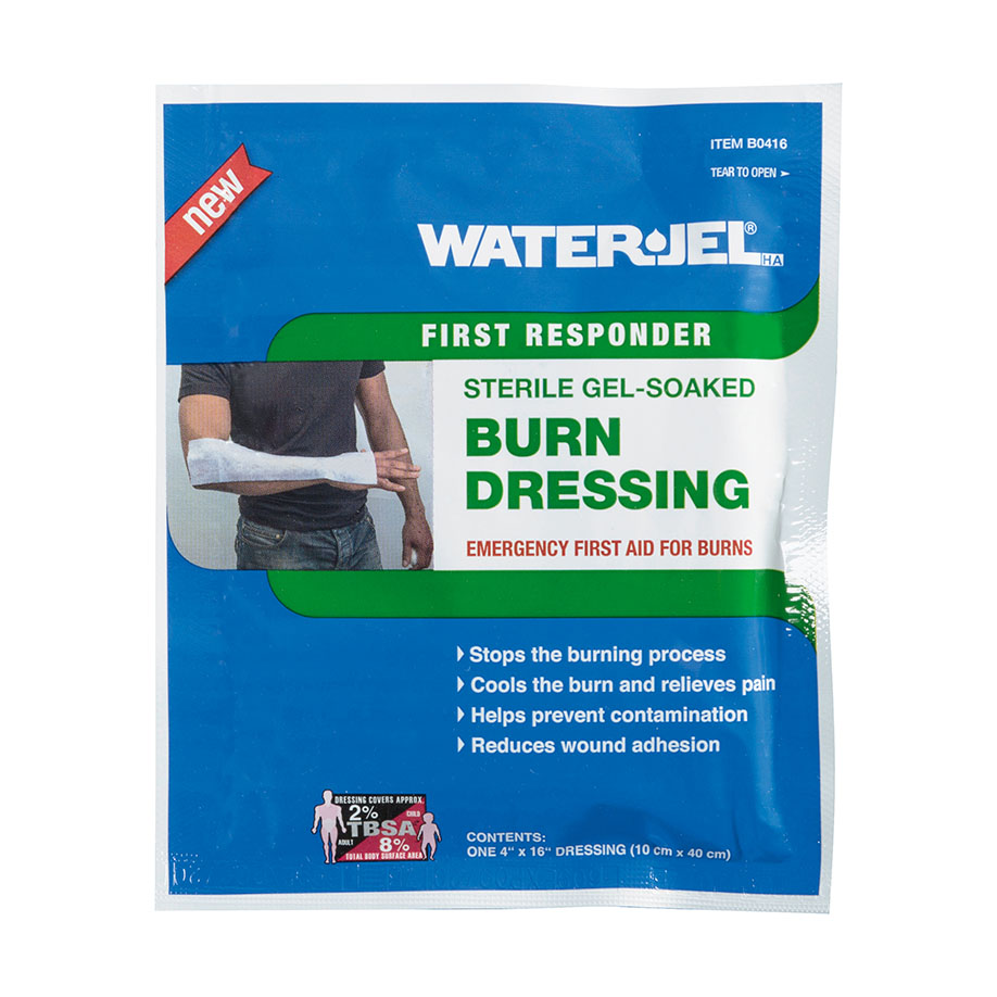*Water Jel HA First Responder Kompresse 10 x 40 cm, steril -ausser Handel-/ Allternative: WEM 140109