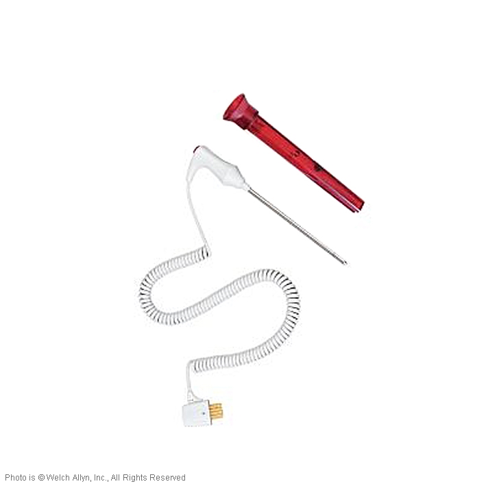 Rektal Temperatur Sonde mit Sondenhalterung