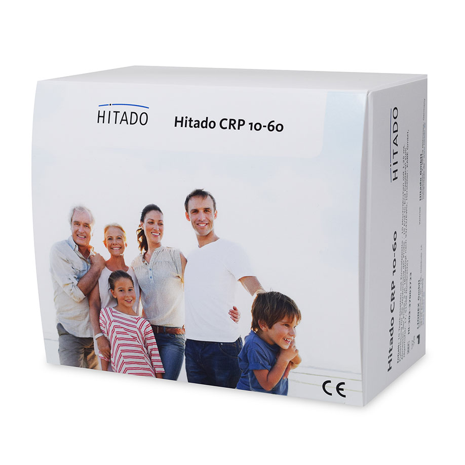 HITADO CRP 10-60 Schnelltest (10 T.) -neue Ausführung-